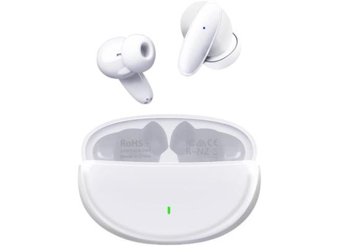 Promate True Wireless Earbuds Bluetooth v5.1 w/ Mic IPX5 Water Resistance 20H Playback Time - White product thumbnail 2
