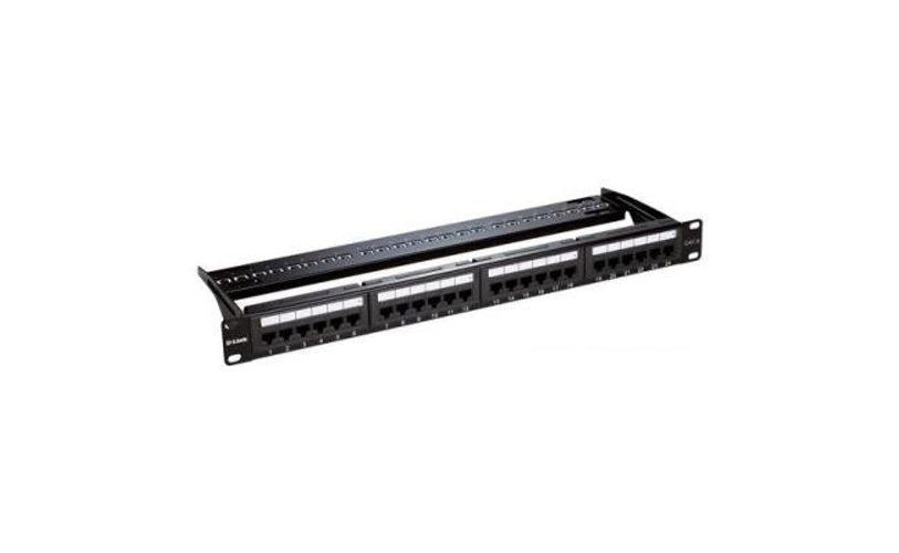 24-Port Cat6 STP Fully Loaded Patch Panel