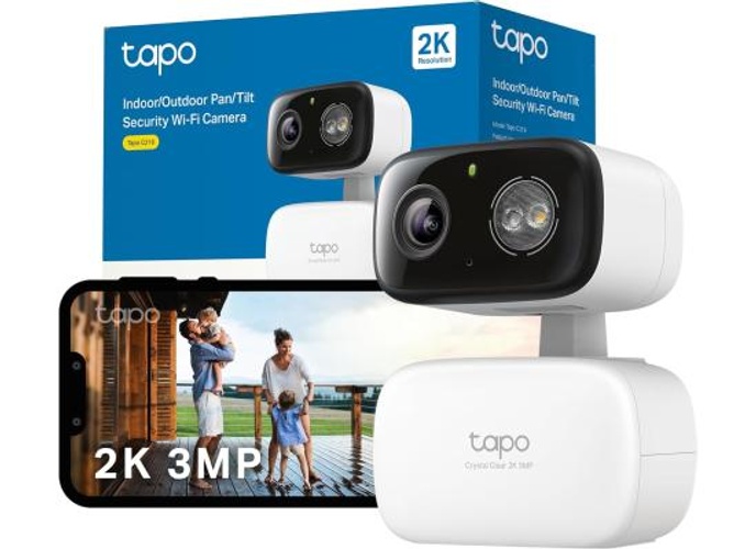 Tapo C216 2K 3MP Outdoor Camera 360°Pan/Tilt, IP65 Color Night Vision, Security Camera Outdoor WiFi, Smart AI Detection,Spotlights, Indoor Cameras House Security, CCTV, Alexa/Google product thumbnail 2