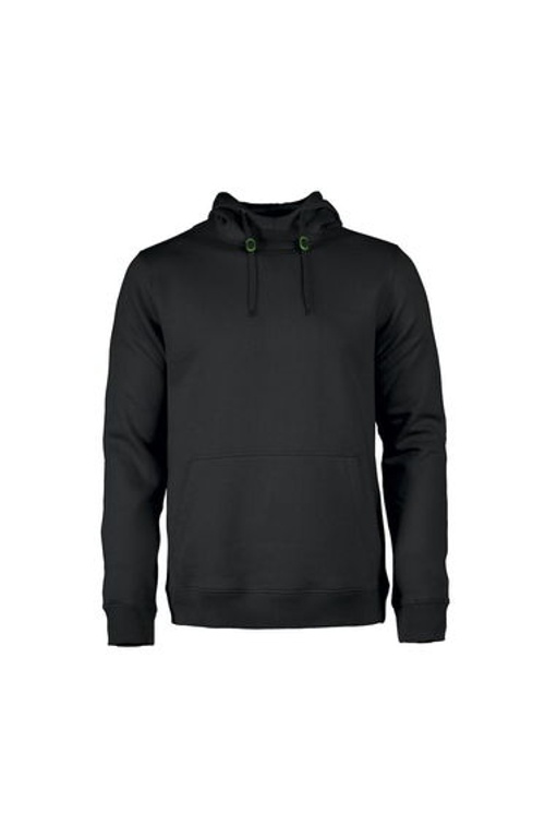 Printer Mens Fastpitch Hoodie - Black