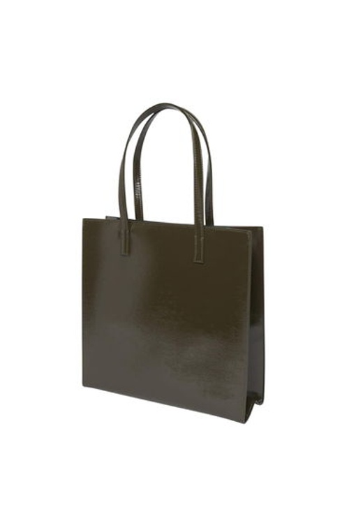 Ted Baker Logo Tote Bag - Khaki Green product thumbnail 2