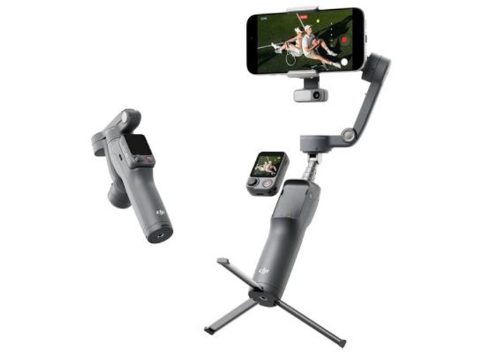 DJI Osmo Mobile 8P Gimbal Stabilizer for iPhone & Android, Remote Controller, Native Tracking, Built-in Extension Rod & Tripod, 10h Battery, Robust 3-Axis Stabilization, 360° Pan Rotation, Phone Gimbal product thumbnail 2