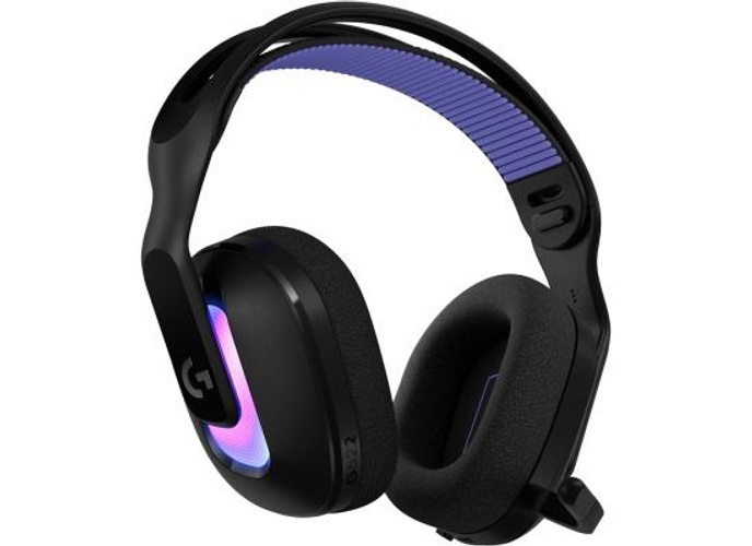 Logitech G522 Lightspeed Wireless Gaming Headset, Full-Band Mic, Advanced Audio, Tri-Connect (Lightspeed, Bluetooth, USB A to C), LIGHTSYNC RGB, for PC & Nintendo Switch/Switch 2 – Black product thumbnail 2