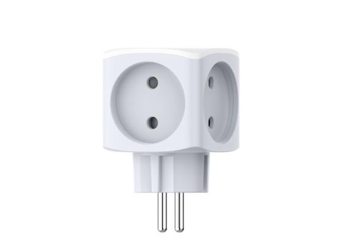 LDNIO Z11 Extender Power Socket 4 EU Outlets 16A 3680Watt - White product thumbnail 2