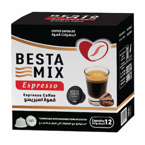 Bista Mix Espresso Coffee Capsules 8g - 12 Capsules