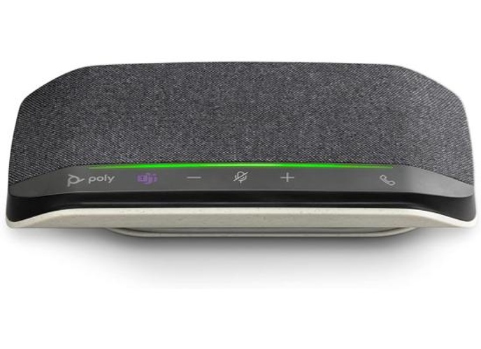 Poly Sync 10 USB SpeakerPhone Two-in-One Portable Speaker for Audio/Video Conference Calls & Music USB Powered Dual-Mic Works with Teams, Zoom, Google product thumbnail 2