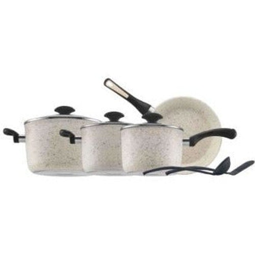 Prestige Granite Cookware Set 9 Pieces