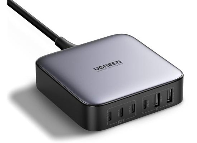 UGREEN Nexode 200W GaN USB C Charging Station, 6-Port Desktop Charger for MacBook Pro/Air, iPad Pro/Air, iPhone 17/16/15 Series, Galaxy S25/S24 Ultra, Pixel 10/9, Steam Deck - Gray product thumbnail 2