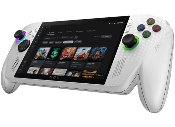 ASUS ROG XBOX Ally (2025) RC73YA Gaming Handheld AMD Ryzen Z2 A 4-Cores Processor w/ AMD Radeon 780M & 7" IPS 120Hz Gorilla Glass DXC Touch Screen - White product thumbnail 2