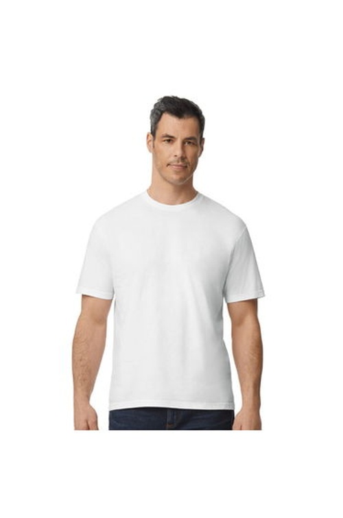 Gildan Mens Softstyle Cotton Midweight T-Shirt - White