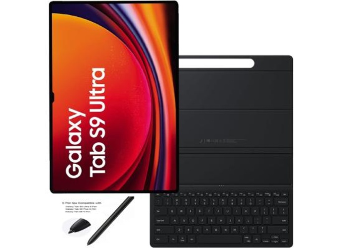 SAMSUNG Galaxy Tab S9 Ultra 14.6" Android WIFI 6E Tablet Water & Dust–Resistant w/ AMOLED 2X 120Hz HDR10+ (S Pen & Keyboard Included) - Graphite product thumbnail 2