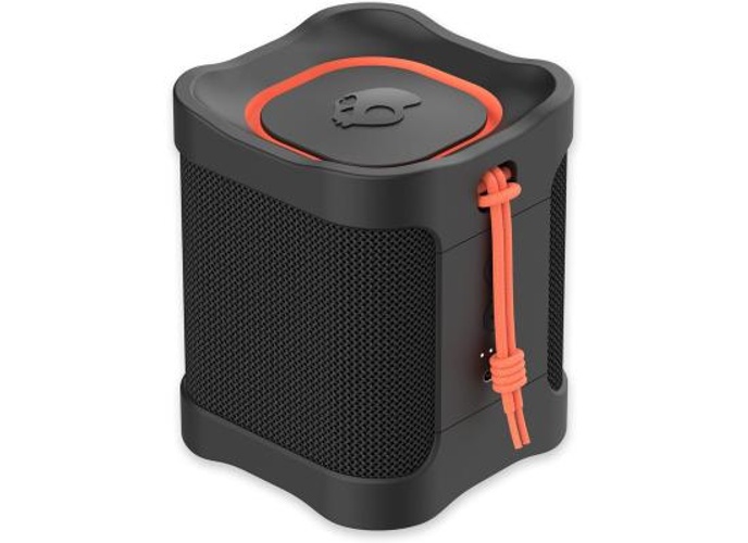 Skullcandy Terrain Mini Wireless Bluetooth Speaker - IPX7 Waterproof Portable with Dual Custom Passive Radiators, 14 Hour Battery, Nylon Wrist Wrap, & True Stereo - Black product thumbnail 2