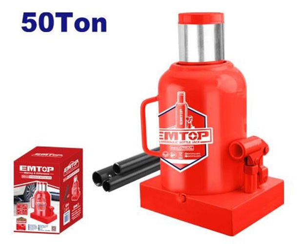 EMTOP EHJK1501 – 50 Ton Hydraulic Bottle Jack