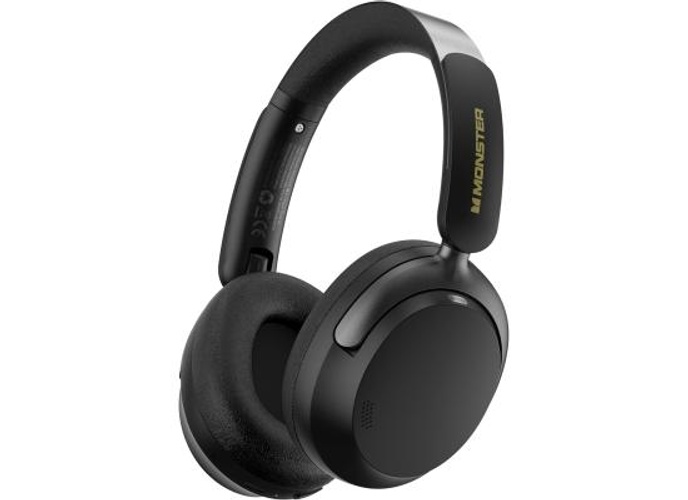 Monster Persona 3rd ANC Active Noise Cancelling Headphones, Over Ear Wireless Headphone Bluetooth with Mic, 70 Hours Playtime Bluetooth Headphones, Foldable Comfort Lightweight Headphone for Travel - Black product thumbnail 2