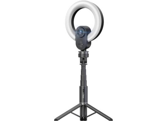 Promate VistaCam High-Precision 2K Ultra HD Webcam with Adjustable Ring Light, 90° Wide Angle Autofocus, Dual Omni-Directional Mics, and Universal Compatibility for Windows, macOS, and Linux, Black product thumbnail 2