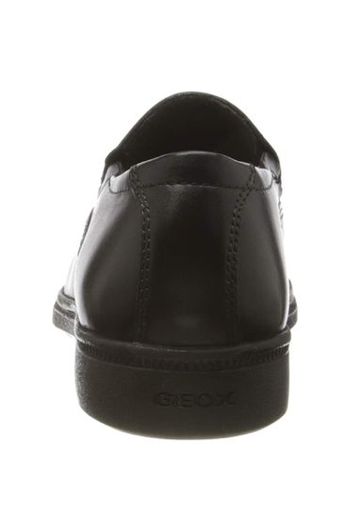 Geox Boys Federico Leather School Shoes - Black product thumbnail 2