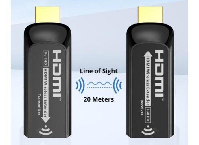 Lenkeng LKV433mini Wireless HDMI Full HD 1080p Extender ( HDMI Transmitter & HDMI Receiver) up to 20M Support For Video Conferences, Home Entertainment & Multimedia Education product thumbnail 2