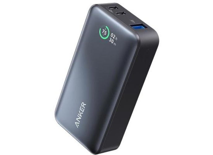Anker Power Bank, 533 Power Bank (PowerCore 30W), Power IQ 3.0 Portable Charger with PD 30W Max Output, 10,000mAh Battery Pack for iPhone 16/15/14/13 Series, Dell, Microsoft Surface, iPad Pro,and More - Black product thumbnail 2
