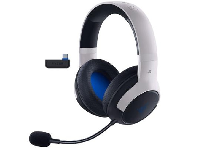 Razer Kaira HyperSpeed Wireless / Bluetooth 50mm Drivers HyperClear Cardioid Mic Memory Foam Cushions 30 Hr Battery For PS5 PS4 PC & Mobile product thumbnail 2
