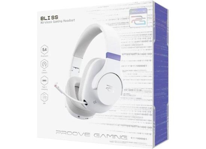 Proove Gaming Bliss Pro (APP) Wireless Gaming Headset – White (GHBLPPP10002) product thumbnail 2