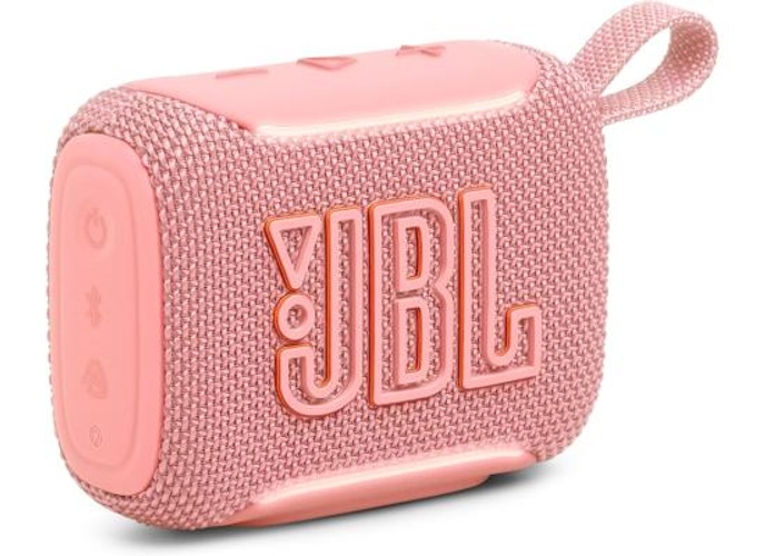 JBL Go 5 - Ultra-Portable Waterproof & Drop-Proof Speaker with JBL Legendary Sound & Ambient Edge Lighting, AirTouch Instant Stereo Pairing or Link Multiple Compatible Speakers via Auracast™ (Pink) product thumbnail 2
