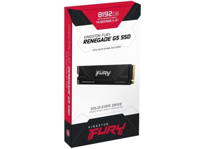 Kingston FURY Renegade G5 8TB PCIe 5.0 NVMe M.2 SSD up to 14,700MB/s product thumbnail 2