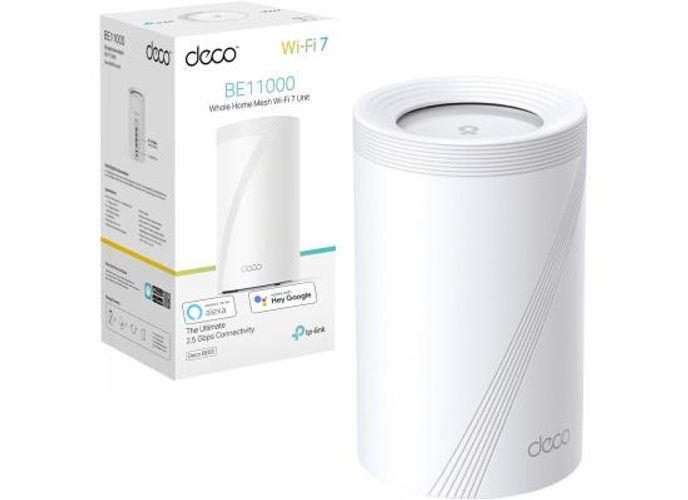 TP-Link Deco BE65 BE9300 Whole Home Tri-Band WiFi 7 Mesh Speeds up to 9214 Mbps AI-Driven Connect Over 200 Devices Ideal for Gaming & 4K 2.5G (1-Pack) product thumbnail 2