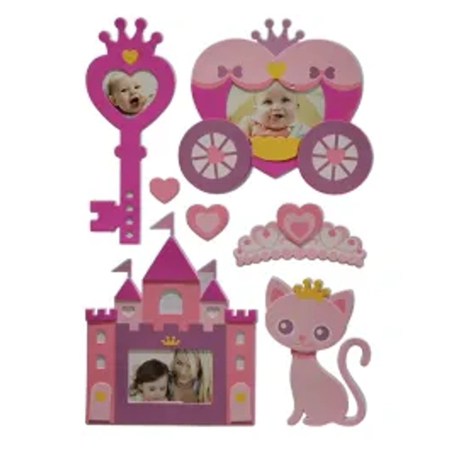 Nova Home Decorative EVA Wall Stickers & Photo Frames for Kids' Rooms - My Little Kingdom product thumbnail 2