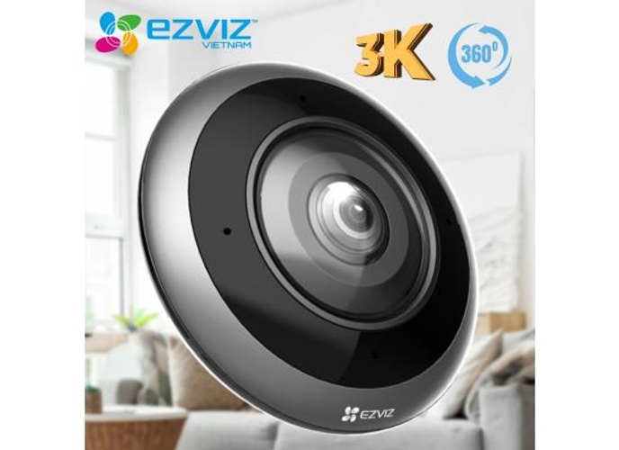EZVIZ E4p 3K⁺ Smart Fisheye Camera – 360° Panoramic View, 6MP Ultra-HD, AI Human Detection, Dual-Band Wi-Fi & Two-Way Talk product thumbnail 2