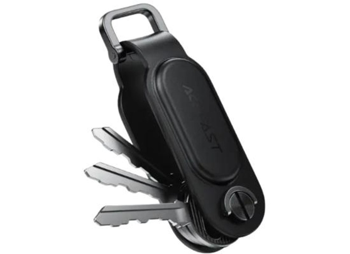 ACEFAST S4 Keychain Tracker – Apple Find My | Anti-Loss Alerts | Anti-Tracking | PU Leather | Share with 5 Devices - Black product thumbnail 2