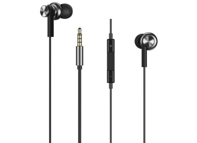 WiWU EB-311 Audio Jack Stereo Earbuds Widely compatible 3.5mm Earphone with Microphone 1.1m - Black product thumbnail 2