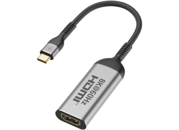 Promate MediaLink-8K USB-C to HDMI Adapter 8K HDMI 48Gbps Transmission 10000+ Long Bend Lifespan product thumbnail 2