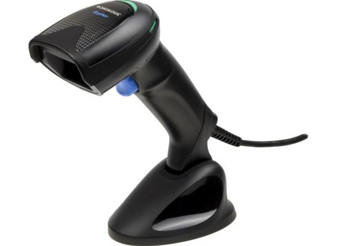Datalogic Gryphon GD4520 Handheld Barcode Scanner, with Stand, 1D & 2D & OCR Scanner Capabilities, 650 nm Wavelength, 1280 x 800 pixels Sensor Resolution, Wired Connectivity, Black product thumbnail 2
