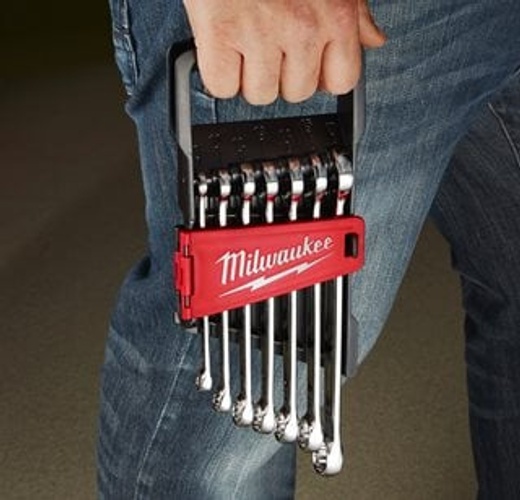 طقم مفاتيح ربط مختلطة ميلواكي (Milwaukee) بنظام MAX BITE - ميتري product thumbnail 4