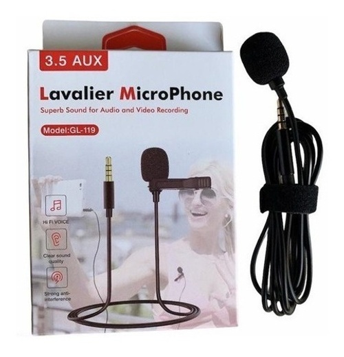 Lavalier MicroPhone 3.5 AUX