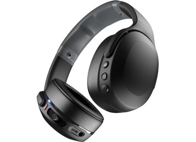 Skullcandy Crusher Evo Wireless Bluetooth Headphones with Multi-Sensory Bass and Charging Cable, Noise Isolating Over-Ear Fit, Up to 40 Hours Battery, Microphone for iPhone Android - Black product thumbnail 2