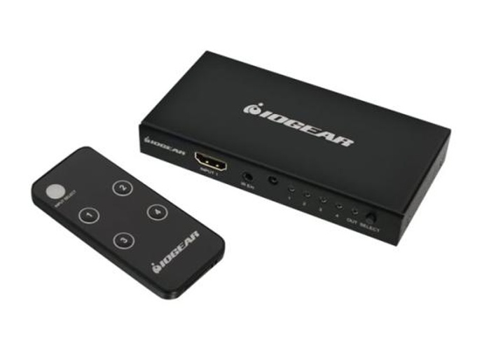 IOGEAR GHDSW4K4 4K 4-Port HDMI Switch w/ Remote product thumbnail 2