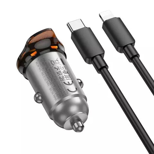 شاحن سيارة هوكو NZ16B ثنائي USB-C بقوة 45W product thumbnail 4