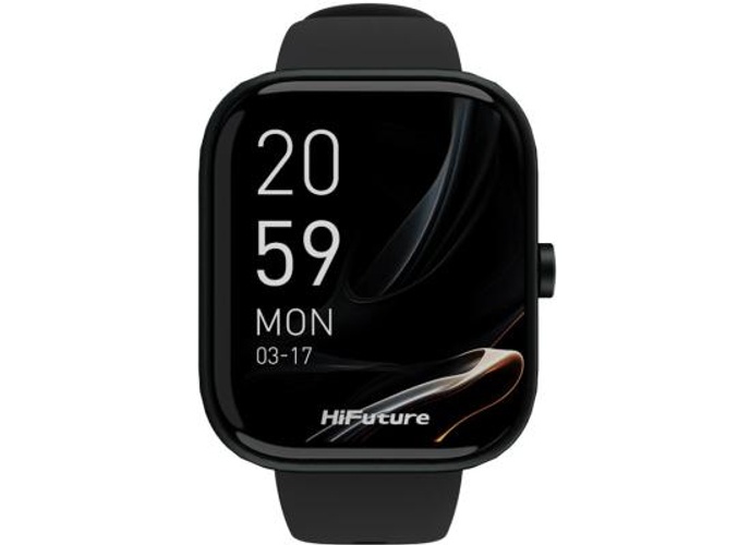 HiFuture LUME Smartwatch 1.85" IPS Display, Dual-Core Processor, 100+ Sports Modes, Built-in Wireless Calling, 24/7 Health Monitoring (Heart Rate, SpO2, Sleep), Ultra-Light Weight Sleek Design, Black product thumbnail 2