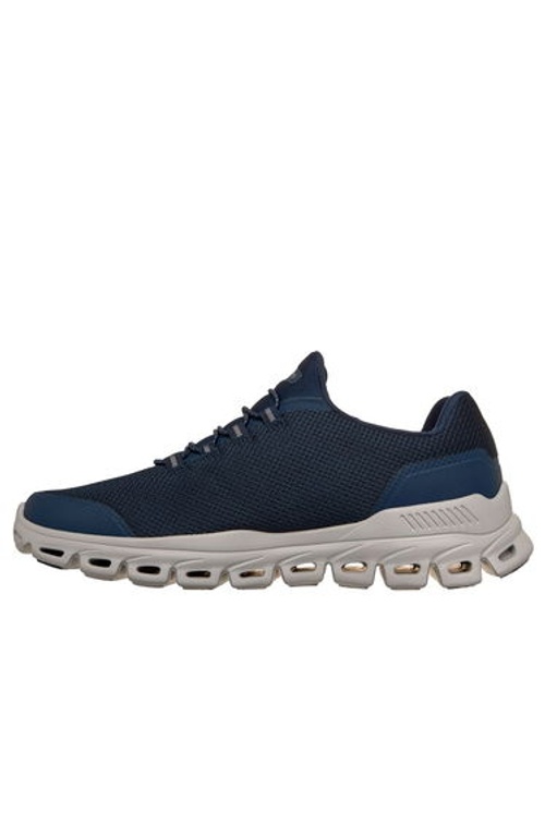 Glide-Step Glide-Step Textured Mesh Round Stretch Lace Slip On W/ Acmf Navy product thumbnail 3