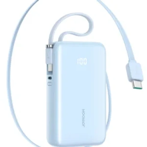 JR-PR2 باور بانك 10000mAh شحن سريع 35W مع كابل مدمج