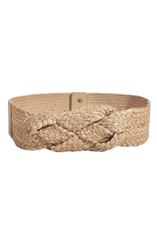 Boho Knot Woven Straw Belt product thumbnail 2