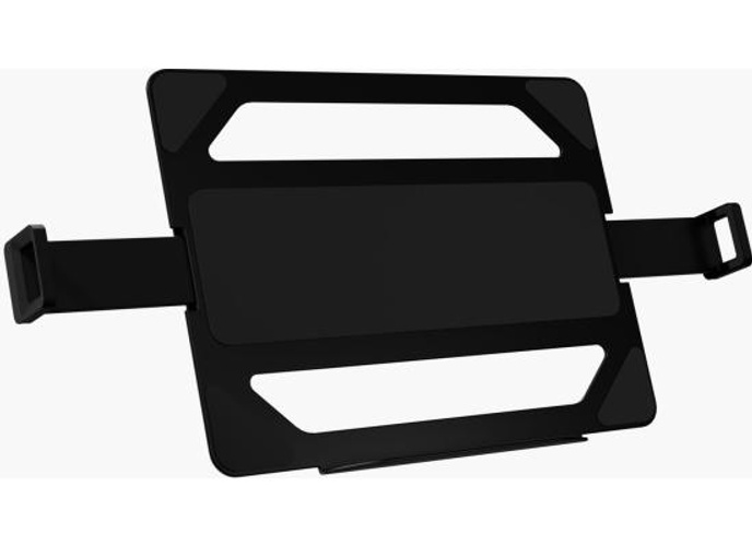 Arozzi Alzare Laptop Holder Mounting on a VESA 75x75 Monitor Arm up to 18" Laptops & Tablets Includes Protective Silicone Pads , Black product thumbnail 2