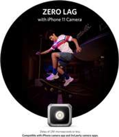 فلاش LED لـ iPhone لتحسين الإضاءة - رمادي غامق من Anker product thumbnail 3