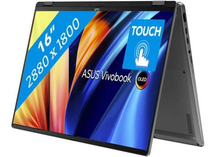 ASUS Vivobook 16 Flip (2025) TP3607 AI-Powered NEW Intel Core Ultra 7 Gen II 256V 8-Cores Ultimate Flexibility w/ NVIDIA RTX 5050 8GB DDR7 & OLED 3K 120Hz Touch Screen product thumbnail 2