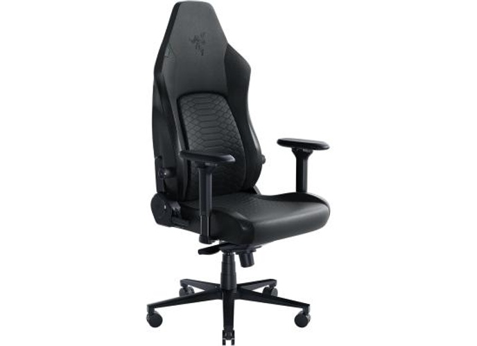 RAZER Iskur V2 Gaming Chair, High Density Foam Cushions, EPU Leather, 4D Armrests, 136kg Max Weight, Swivels & Responds, Reactive Seat Tilt & Up to 152° Recline, Black product thumbnail 2