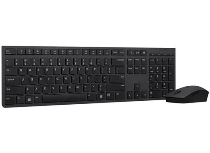 Lenovo Professional Slim Wireless Combo Chargeable Keyboard & Chargeable Mouse Arabic / English Layout product thumbnail 2