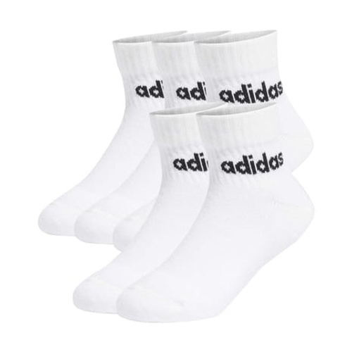 مجموعة جوارب تمرين بطول الكاحل للأطفال من 5 ازواج - ابيض product thumbnail 5