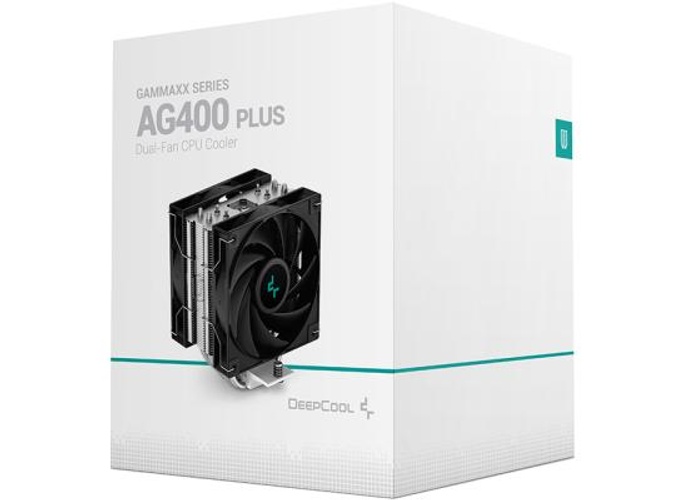 DeepCool GAMMAXX AG400 Plus CPU Air Cooler Support 220w TDP 4pcs Heat Pipes w/120mm PWM Fan product thumbnail 2