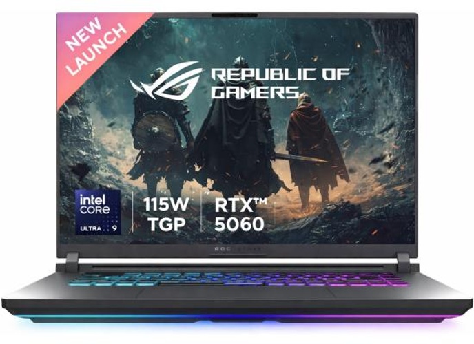 ASUS ROG Strix G16 (2025) G615LM NEW Intel Core Ultra 9 Gen II 275HX 24-Cores w/ NVIDIA RTX™ 5060 8GB DDR7 & IPS 165Hz Display , Volt Green product thumbnail 2